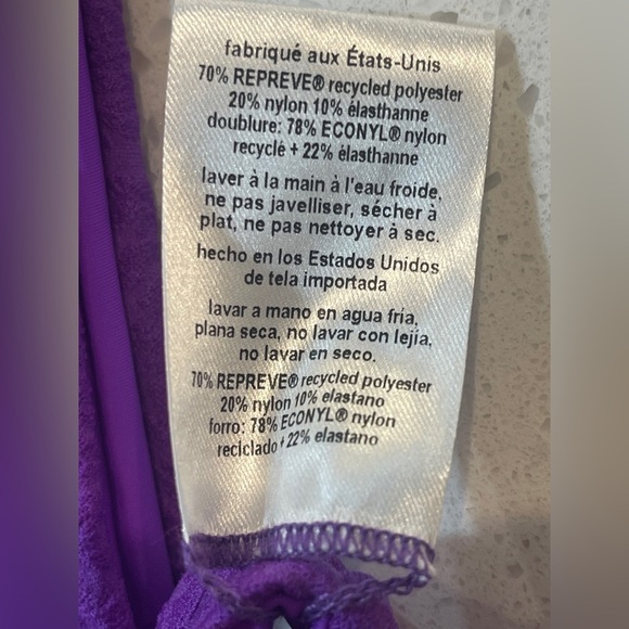 Mara Hoffman KAY Purple Bikini Bottoms Size XS - Picture 6 of 6